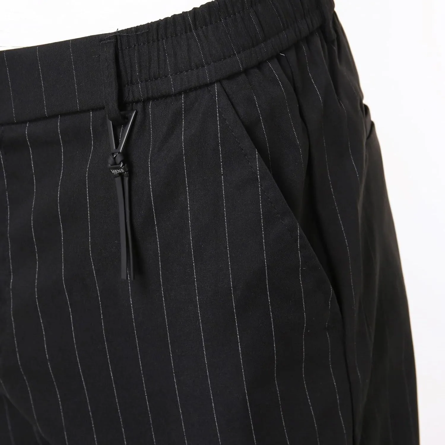 2023 Men's Fashion Stretch Dress Pants Slim Fit Plaid Pants Business Suit Pants Casual Golf Pants Plus Size Stylish Trousers