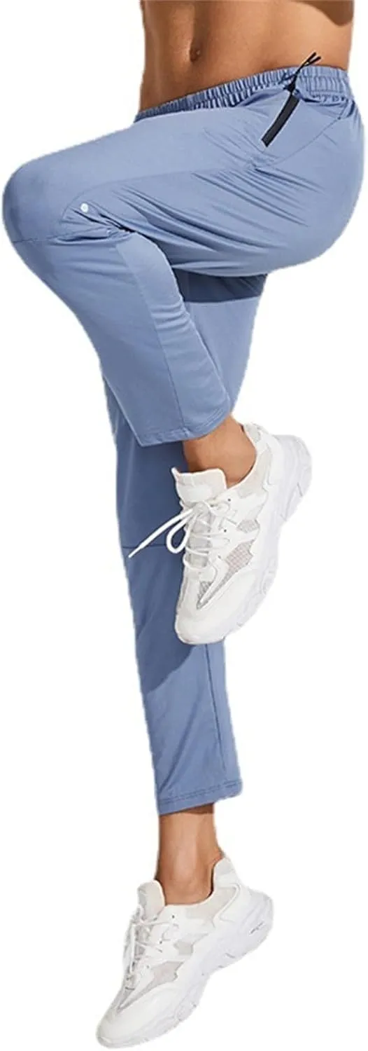 2023 Men's Sweatpants Slim Fit Stretch Joggers Pants Hiking Outdoor Dress Pants Plus Size Trousers with Pockets Harem Pants
