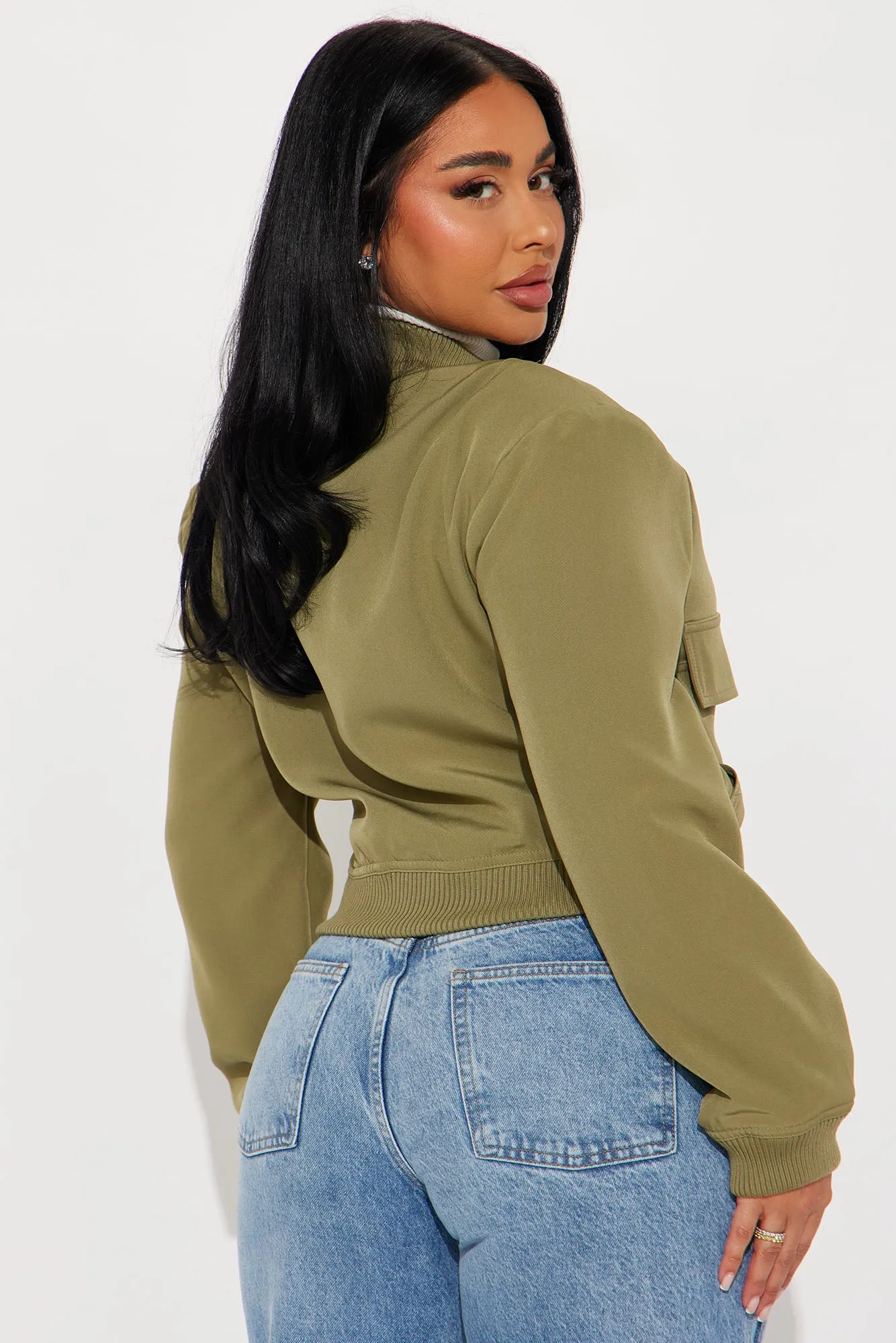 Always On My Way Jacket - Olive