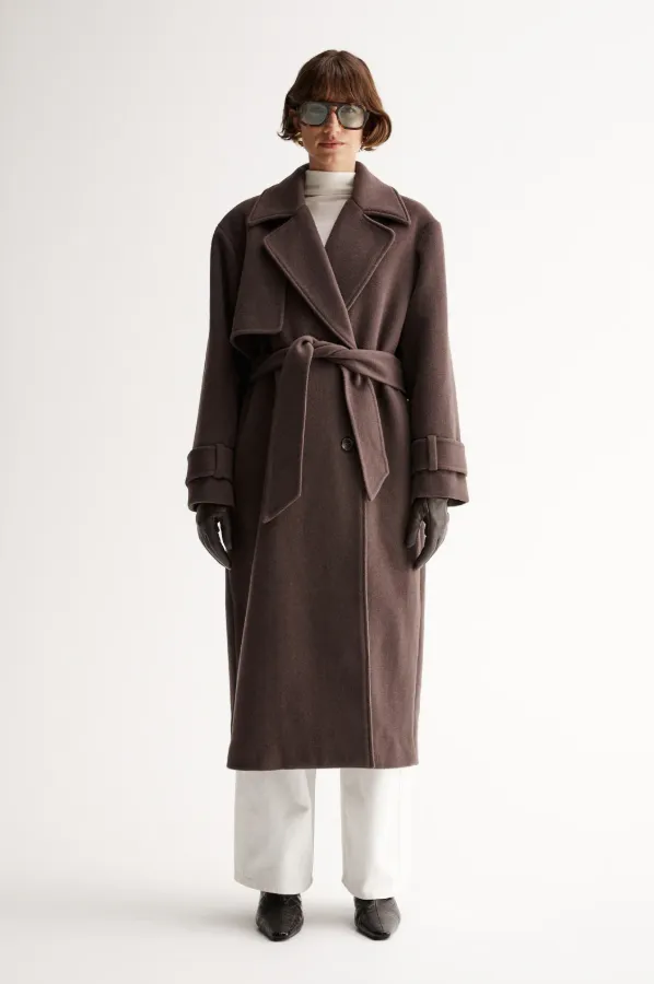 Arna Coat Chocolate