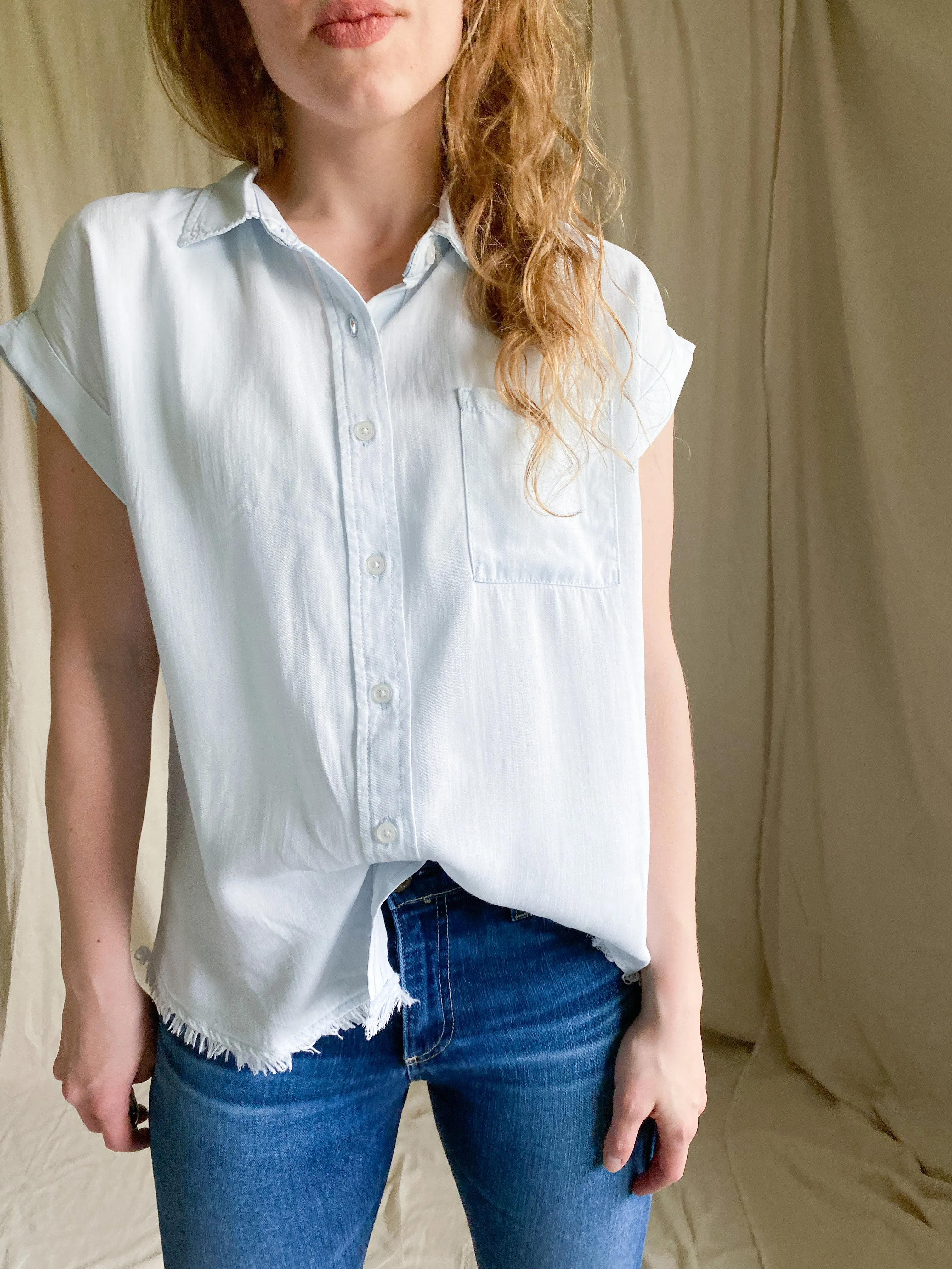 Caroline button up