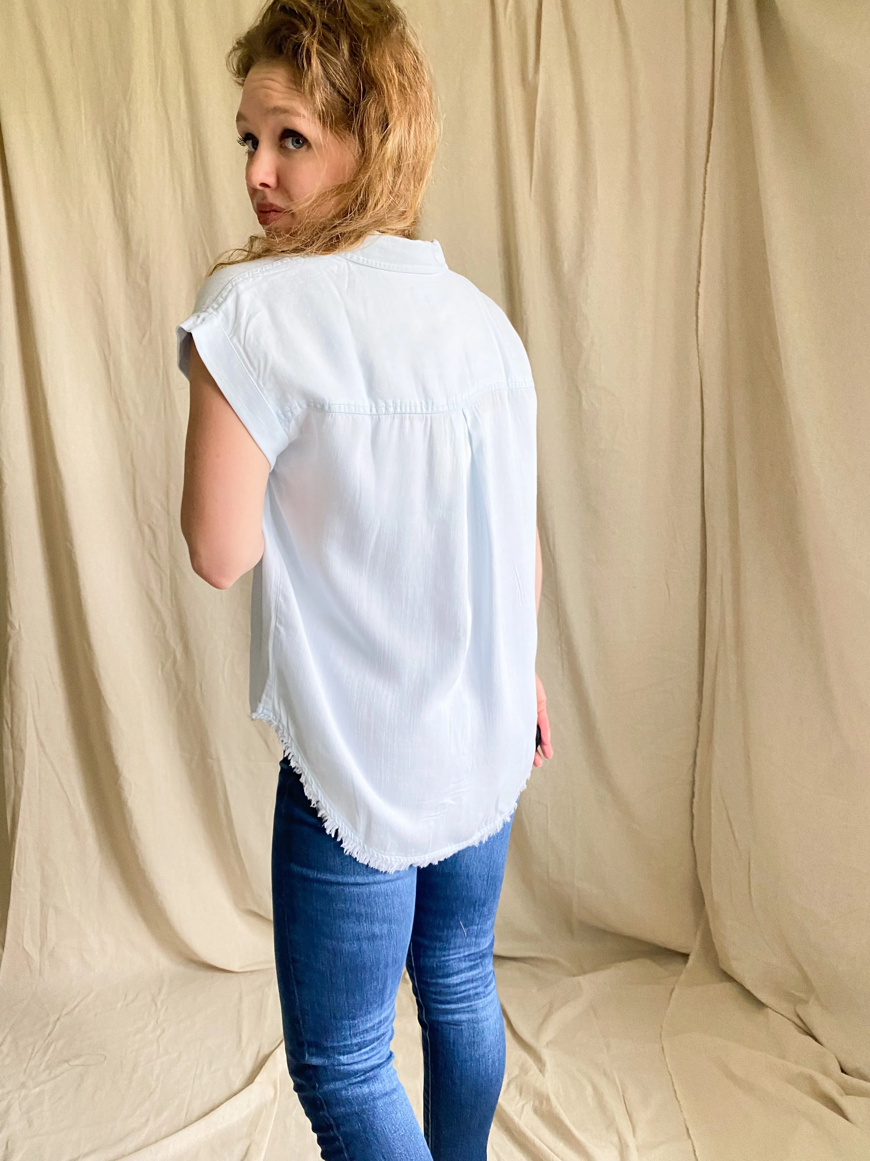 Caroline button up