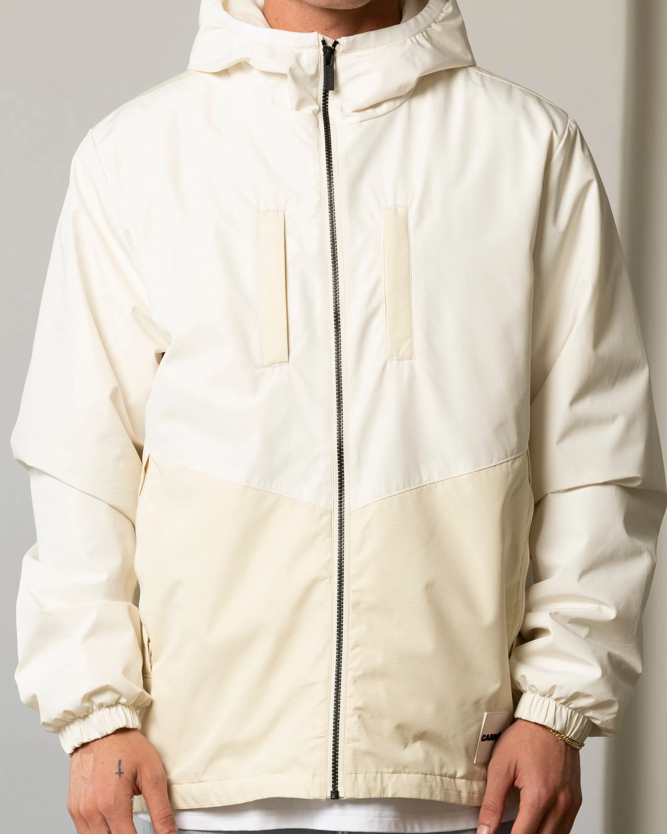 Carre Elevation Shell Jacket Stone/Off White