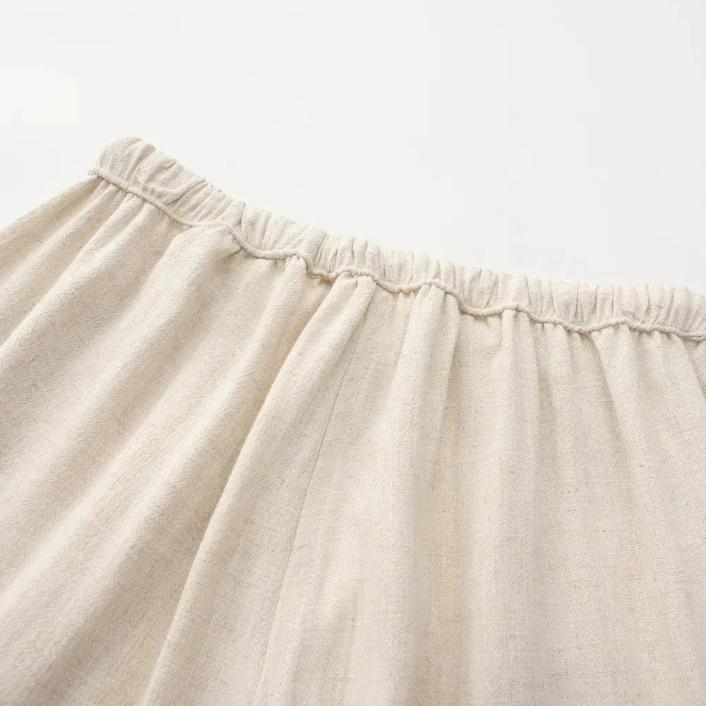 Columbus | Linen Slim Fit Trousers