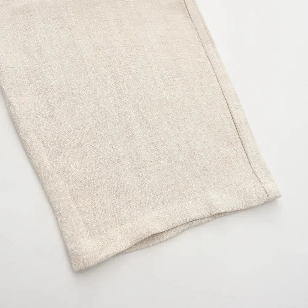 Columbus | Linen Slim Fit Trousers