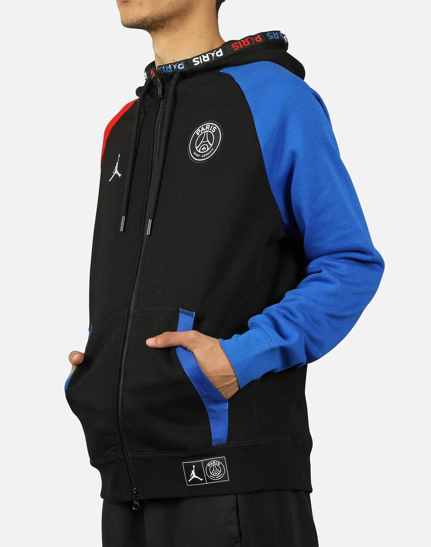 Jordan MJ PSG BLACK CAT FULL-ZIP HOODIE