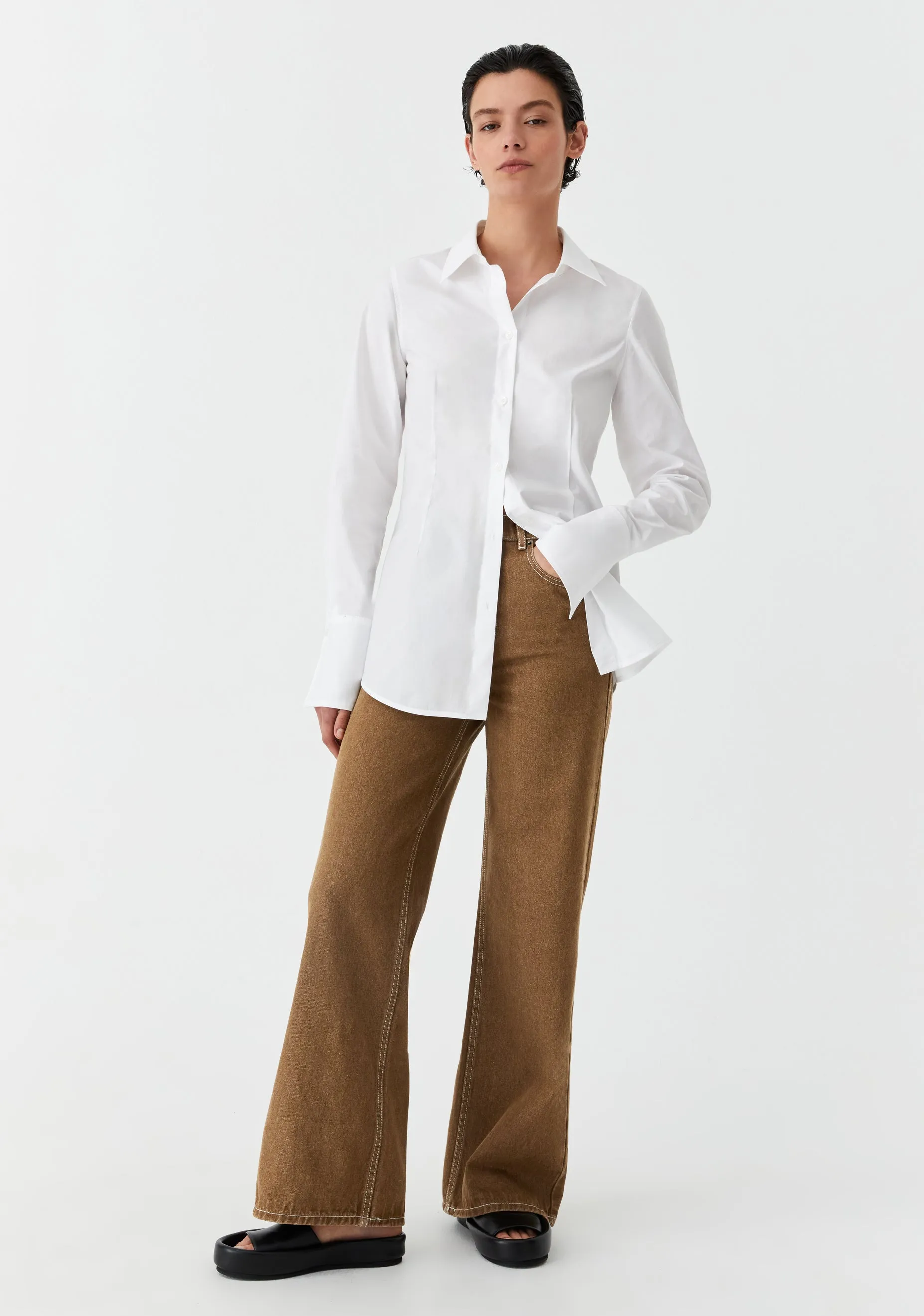 Kameiko Tailored Shirt_White