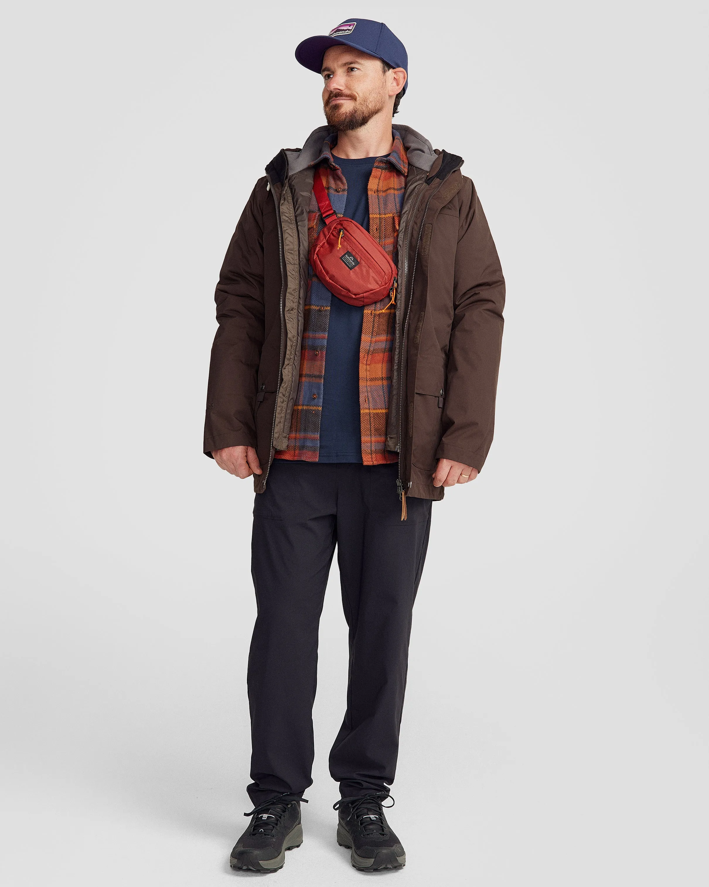 Men's Benmore 5-in-1  Jacket v2 - Cold Brew/Trail