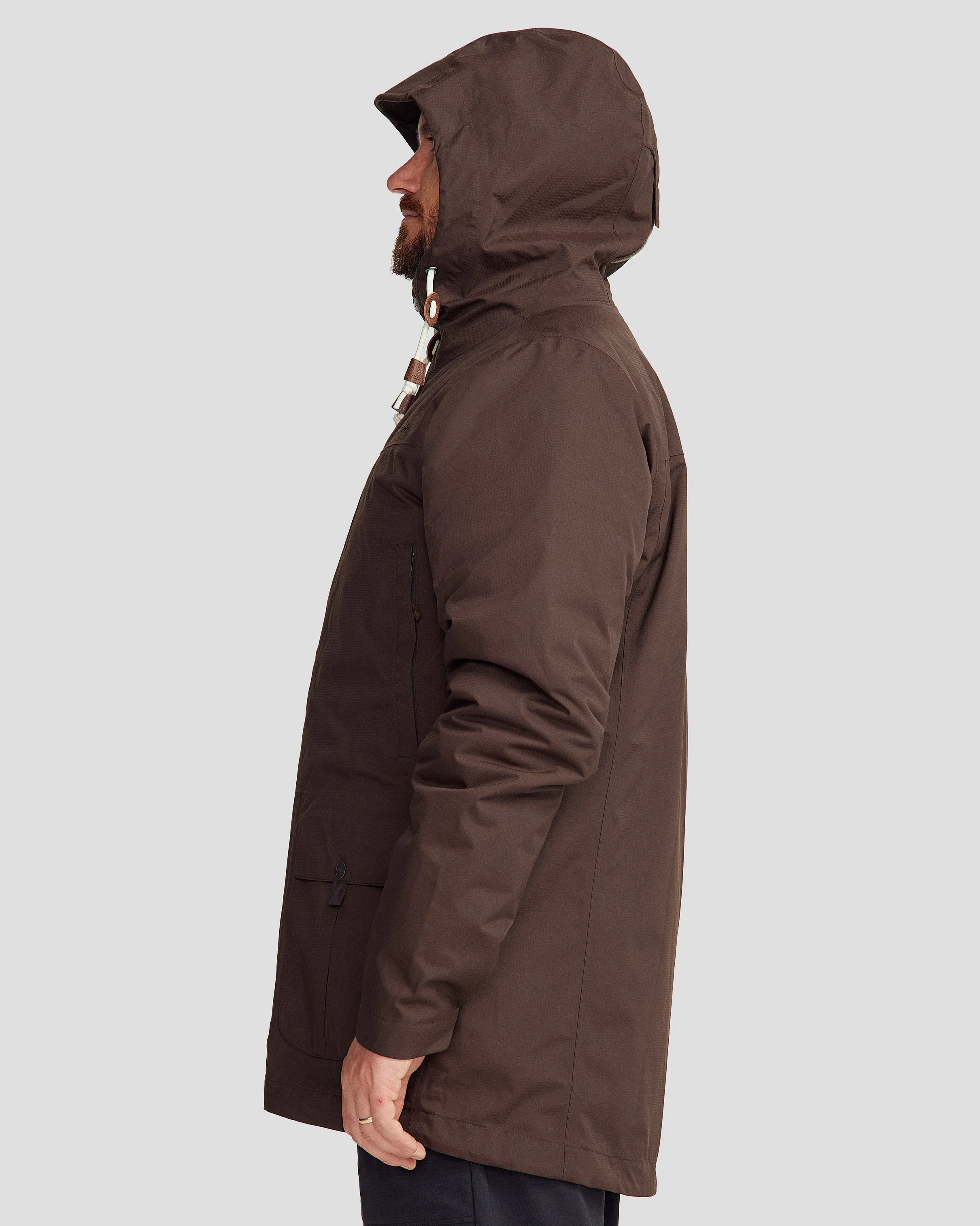 Men's Benmore 5-in-1  Jacket v2 - Cold Brew/Trail