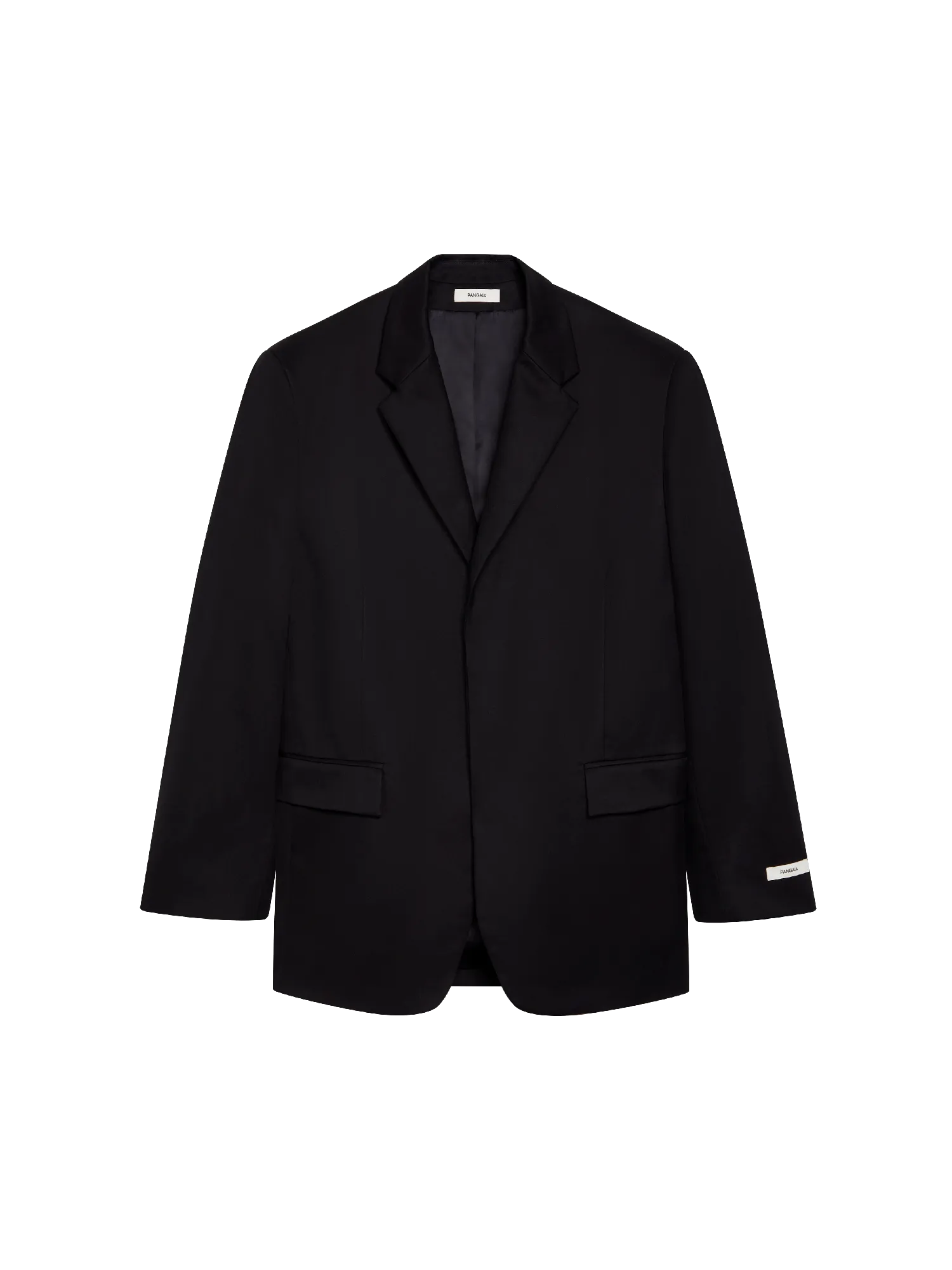 Men's Organic Cotton Oversized Tailored Blazerblack