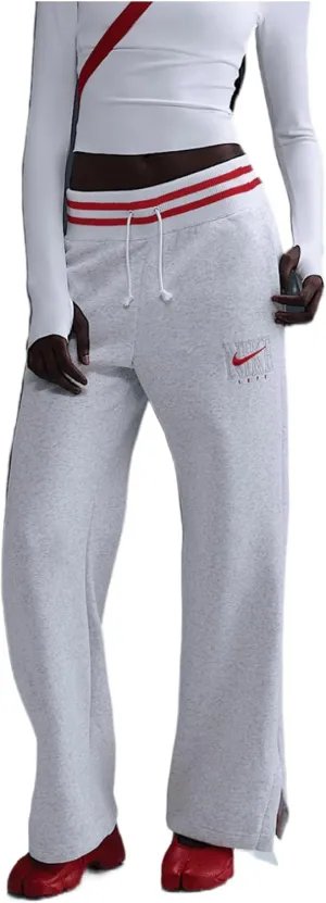 Nike Women's Sportswear Phoenix Fleece Graphic Wide Pants