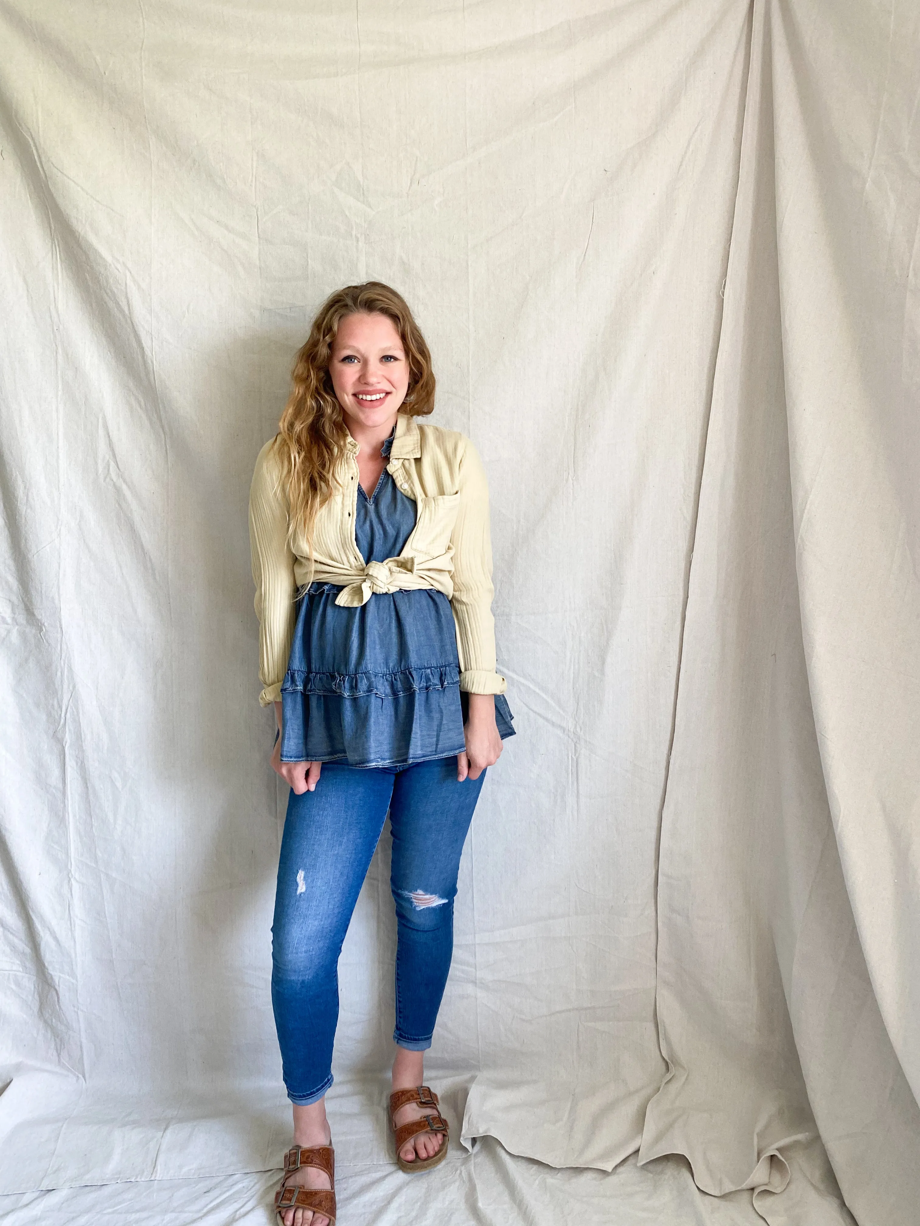 Riley button up
