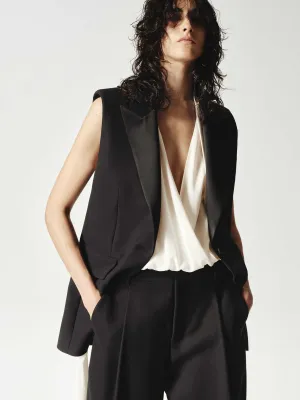 Tailored Cotton Waistcoat