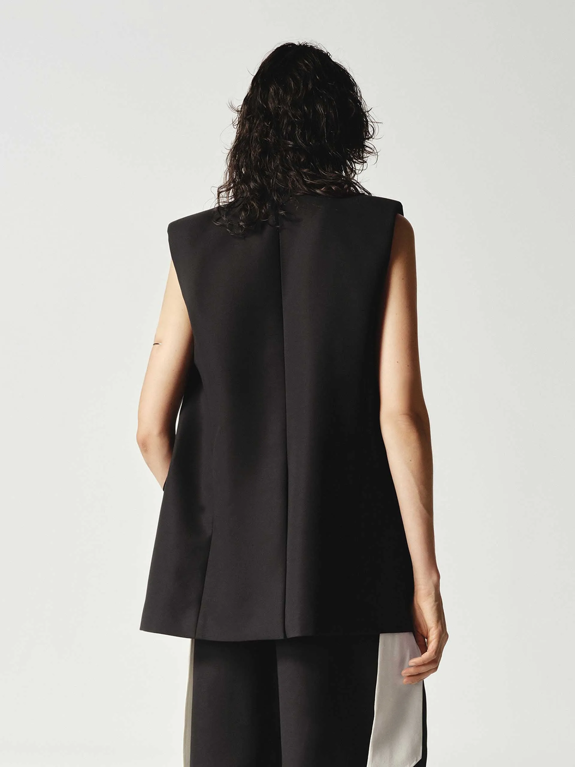 Tailored Cotton Waistcoat