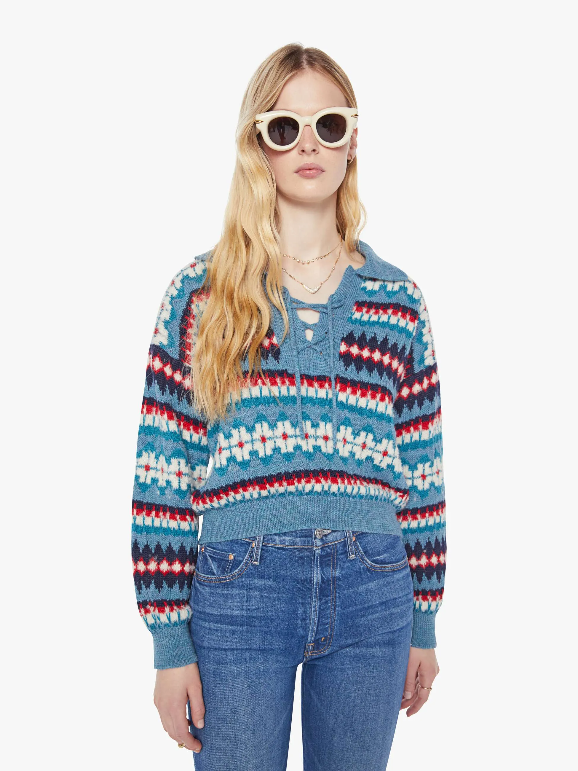 The Lace Up Pull Jumper - Oh Really?