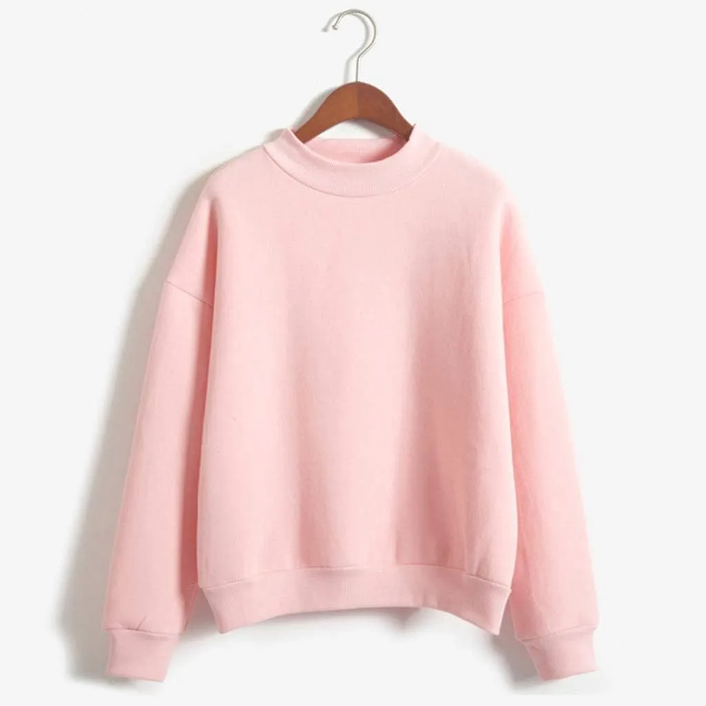 Women Long Sleeve Lightweight Sweatshirts Round Neck Plus Size Pullover Oversized Fashion Womens Hoodies