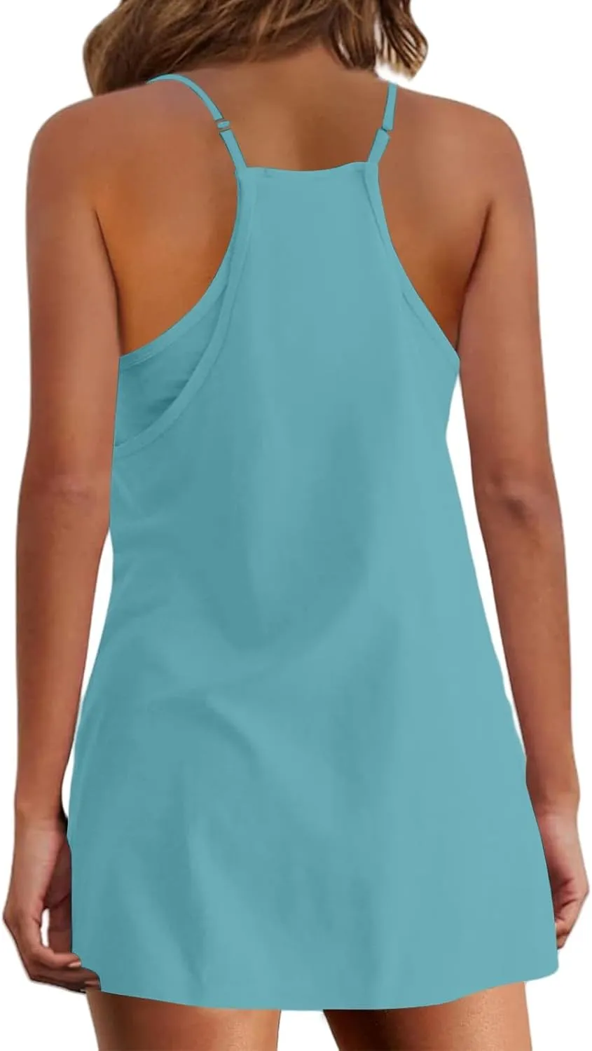 Women's Ditsy Floral Smocked Summer Sundress V-Neck Drawstring Spring Dresses 2025